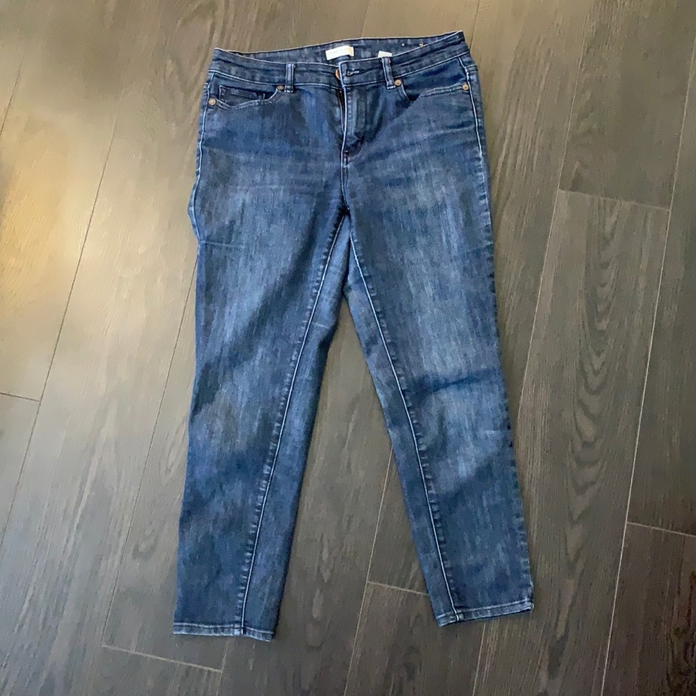 Denim capris